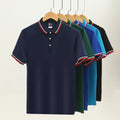 High Quality Custom 100% Polyester Men's Polo T-Shirt Sublimation Printing Quick Dry Short Sleeve Design