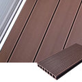 Factory Waterpoof Swimming Pool Decking groove Finish or Sanded Finish Wpc Flooring Composite Decking