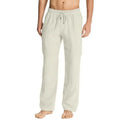 Wholesale Hot Sale Breathable Loose High Quality Washing Soft Casual Linen Pants for Men