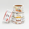 Customize Label Stickers White PP Waterproof Health Products Stickers Custom Adhesive Supplement Bottle Label Sticker in Rolls