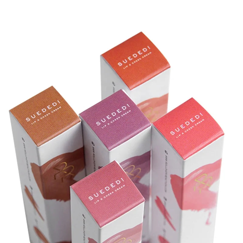 Hight Quality Cosmetic Custom Boxes Hot Stamping Lip Plumper Paper Packaging