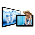 55 Inch 4K Indoor Digital Advertising Screen Wall Mounted LCD Monitor for Retail Store and Elevator Video Advertising