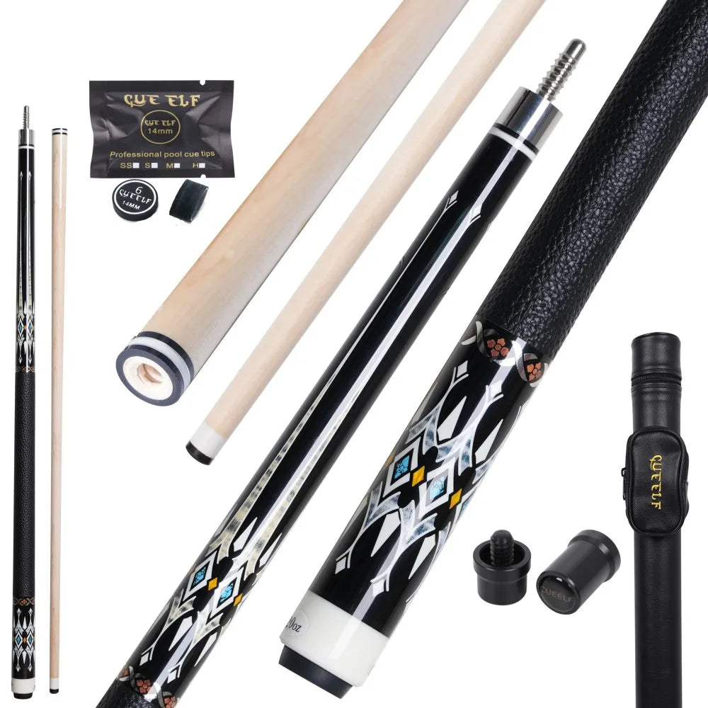 Xmlinco Good Quality Billiard Cue Pool Cue Stick  Stainless Joint for Billiard Player
