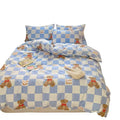 Wholesale Cotton European Style Bed Cover LightQuilted Quilts Bear  Bedding Set