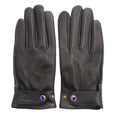 Sample Support Genuin Leather Gloves Black Genuine Leather Motorcycle Gloves Deerskin Leather Gloves for Men
