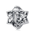 Fashion 925 Sterling Silver Thai Elephant God Charm Beads Fit Bracelet Women Fashion Jewelry Pendant DIY Gifts for Women SCC2337