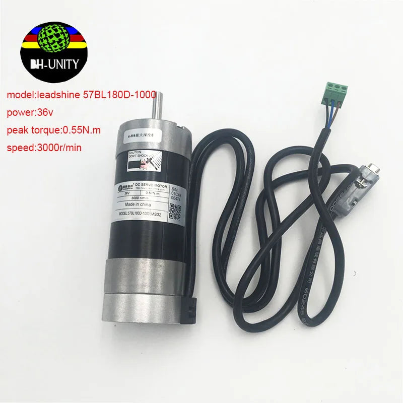 Leadshine 36v 3000r/min DC Servo Motor 57BL180D-1000 for Mimaki Ro Land Mutoh Printer