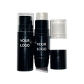 Hot Selling Custom Logo Vegan and Cruelty Free Makeup Private Label Cosmetic Double Head Highlighter Stick With Brush
