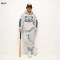 New 400/500/600Gsm Oversized Pullover Hoodie and Sweatpants Set Men Custom Graphic Blank Essential Tracksuits for Men Sweatsuits