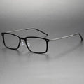 6528 Wholesale Patchwork Square Eyeglass Frames Optical Eyewear Blue Light Blocking Reading Glasses