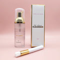 Wholesale Custom Label and Packaging Lash Shampoo Cleanser Bottles Kits With Brush Lash Shampoo Bottles With logo