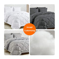Custom White Quilt Bed Duvet Insert Microfiber Polyester Hotel Double Bedroom Duvet Insert