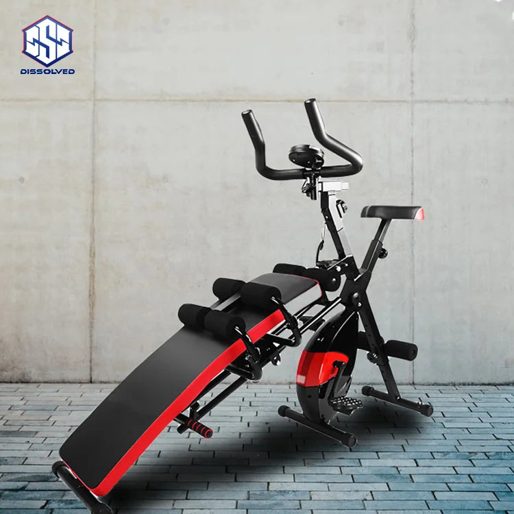 Multifunctional Steel Fitness Equipment Magnetic Control Sit-up Indoor Fitness Equipment Bench Press Home Dumbbell Bench