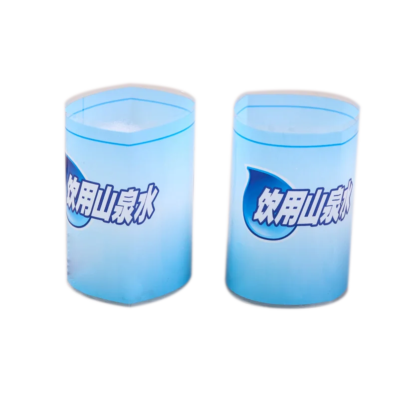 Label for Mineral Water Bottles Shrink Sleeve PVC Shrink Wrap Labels for Water Bottles With Logo Printing