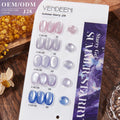 2025 Hot Sale Summer 5-Color Cat's Eye UV Gel Polish OEM Factory Low MOQ for Builder Gel Nail Art Supplies with Private Label