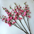 Wholesale G-2009 Silk Pink Artificial Cherry Blossom Branch Flowers for Home Decoration