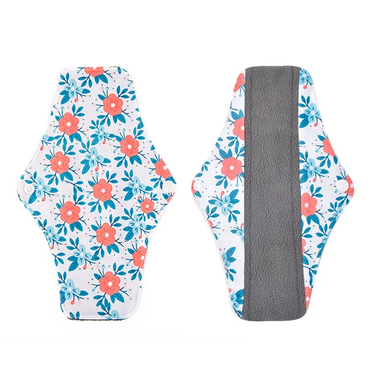 Eco-Friendly Wholesale Menstrual Pads Super Recyclable Reusable Washable Quick Dry Light Flow for Light Periods Made Cloth