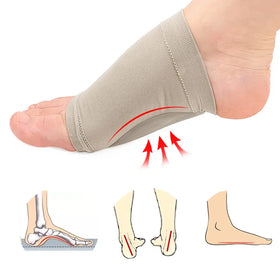 Sports & Comfort Insoles Gel Arch Support Sleeve with Cushioned Metatarsal Pads Flat Foot & Plantar Fasciitis Pain Relief