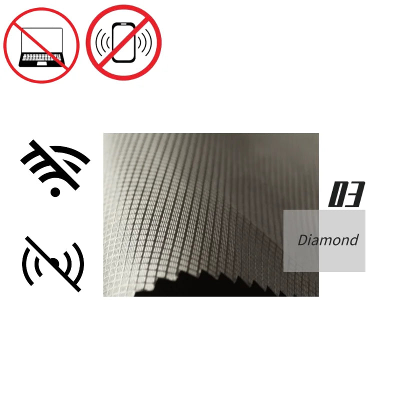 Professional Factory Anti Radiation Fabric Electromagnetic EMF Shielding Fabric for Faraday Bag
