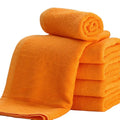 100% Cotton Towel Set  Extra Soft Bath Towels Long-Staple Cotton Towels Orange120g