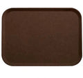 Eco-Friendly Rectangular Fiberglass Serving Tray Non-Slip Glass Tray