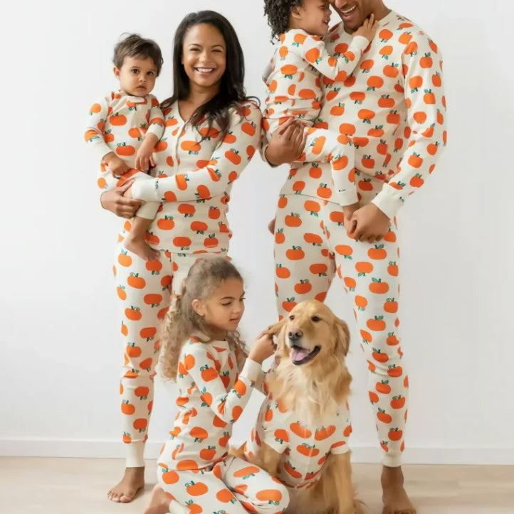 Family Cat Dog Parents Dog Matching Pajamas Set Kids