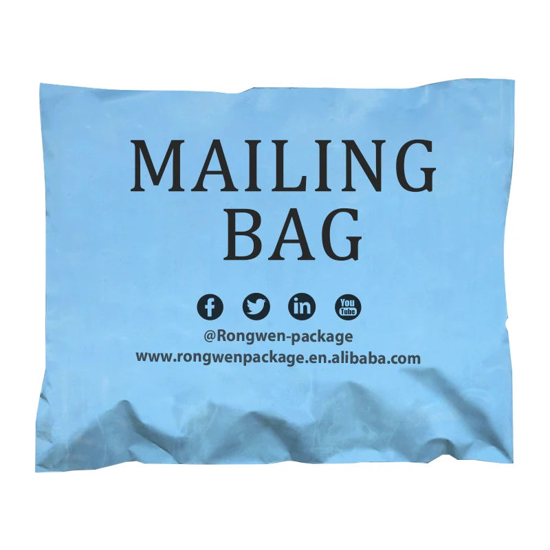 Custom Logo Printed Biodegradable Sustainable Eco Compostable Plastic Poly Mailer Mailing Shipping Bags for Clothing Packaging