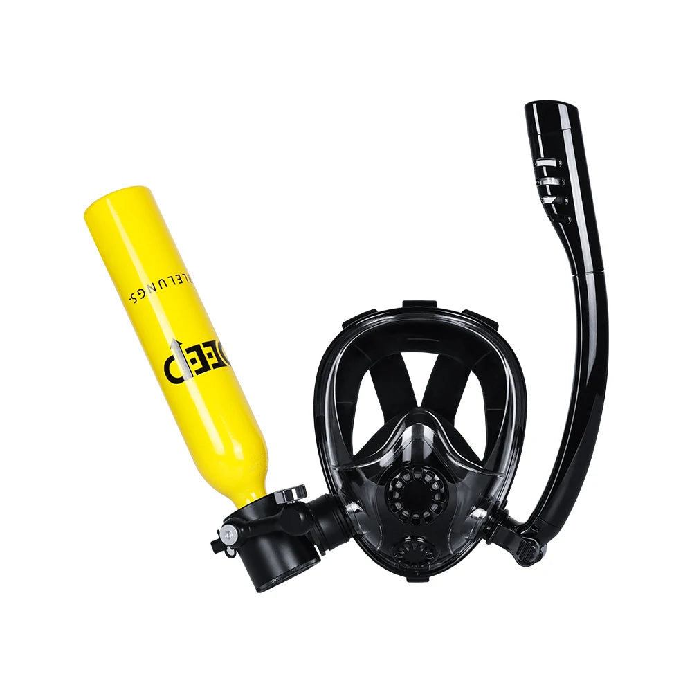 DIDEEP  2025 Hot 0.5 Liter Mini Scuba Air Tank With Mask