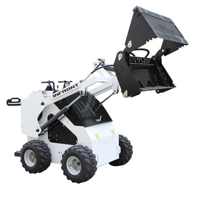 CE/EPA Mini Track Skid Steer Loders Price 4X4 Wheel Loader Skid Steer for Sale With Multiple Attachments