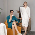 Manufacturer Spring Autumn Waffle Robes Couples Custom Luxury Bath Robe for Men and Women