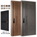 China Top Factory Door for Home Main Entrance Pivot Exterior Timber Doors for Houses Wooden Entrance Door