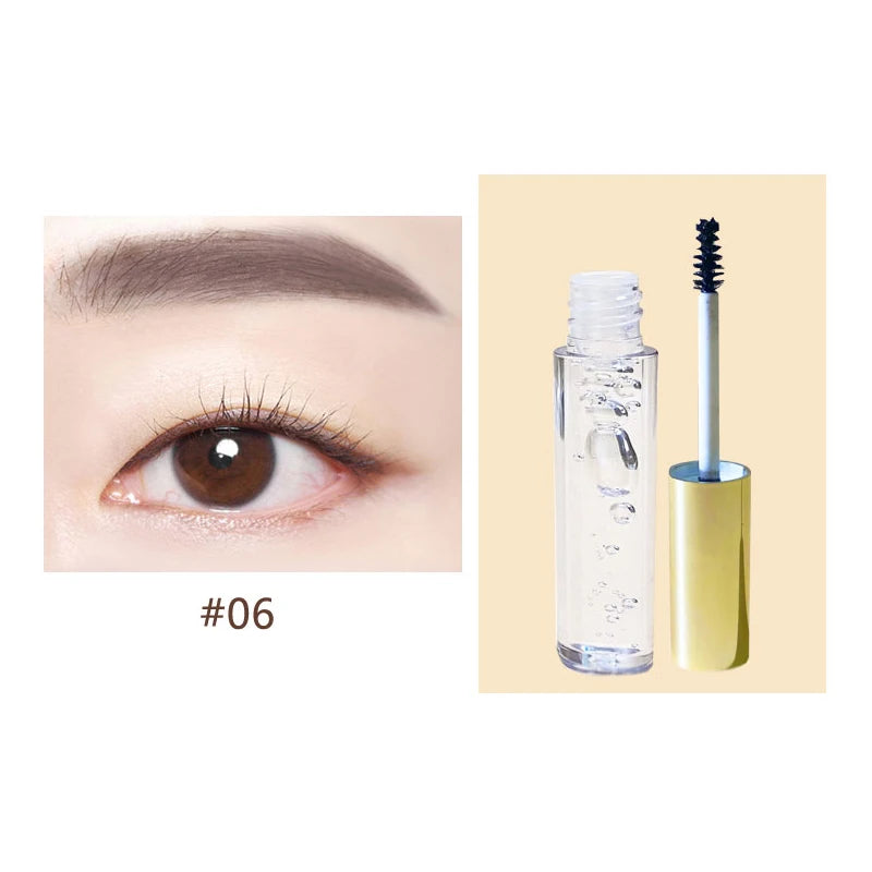 No Moq Waterproof Long Lasting Vegan Brow Gel Private Cruelty Free Label Eye Brow Clear Mascara Eyebrow Gel