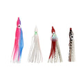 Wholesale Plastic Luminous Octopus Squid Skirts Soft Fishing Lure in 5cm 7.5cm 9cm 11cm Sizes for River Lake Stream Fishing