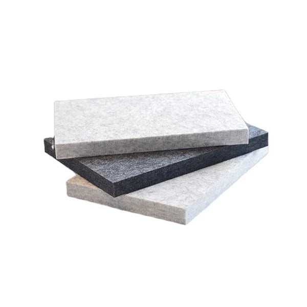 High Density Sounds Absorbing Acoustic Isolation Polyester Acoustic Panels for Office Home School