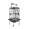 Wholesale Large Steel Aviary Pet Parrot Cage Bird Cage with Roof Breeding Cage