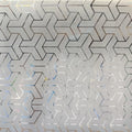 UDK Deep Embossed Natural Color Glitter Frosted Film Self Adhesive Decorative Window Glass Film