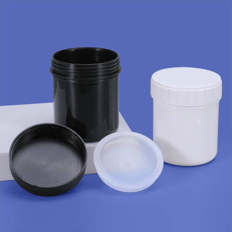 500ml Quality Plastic Jars With Screw Top Lids for Storage