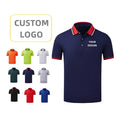 Factory Supply Custom Logo Solid Color Blank Golf T-Shirt for Men Business Cotton Plain Polo T-shirt