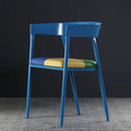American Restaurant Dining Chair Milk Tea Shop Iron Leisure Coffee Backrest Restaurant Armchair Armchair Single Chair