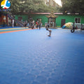 100% Eco-Friendly PP Safety Synthetic Material Kindergarten Plastic Interlocking Floor Mat Kindergarten Court
