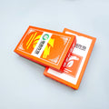 Hot Sale Double Deck Blue & Red Texas Hold'em Paper Playing Cards Cardboard Material Poker Set