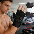 Customized Logo Available Cyclist Climbing Mitten Gym Fitness Protection Half Finger Gloves