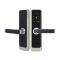 Zemismart Tuya Zigbee Smart Fingerprint Door Lock IC Card Key Password App Remote Unlock with Doorbell Security Mechanical Lock