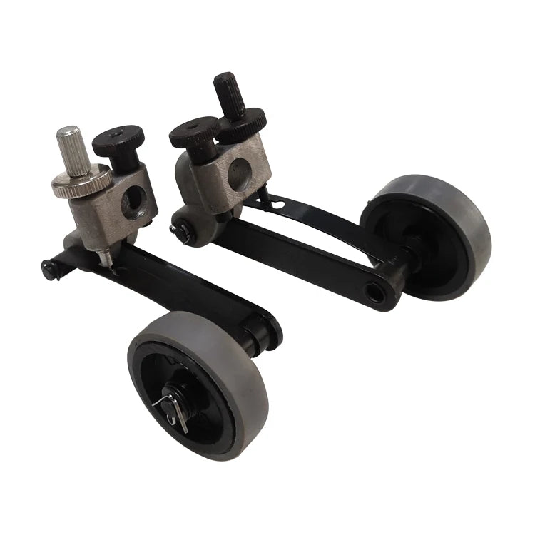1 Pair Paper Pressing Wheel Assembly R600 R700 Rubber Wheel Assembly Pressure Runner Bracket Assembly for Roland