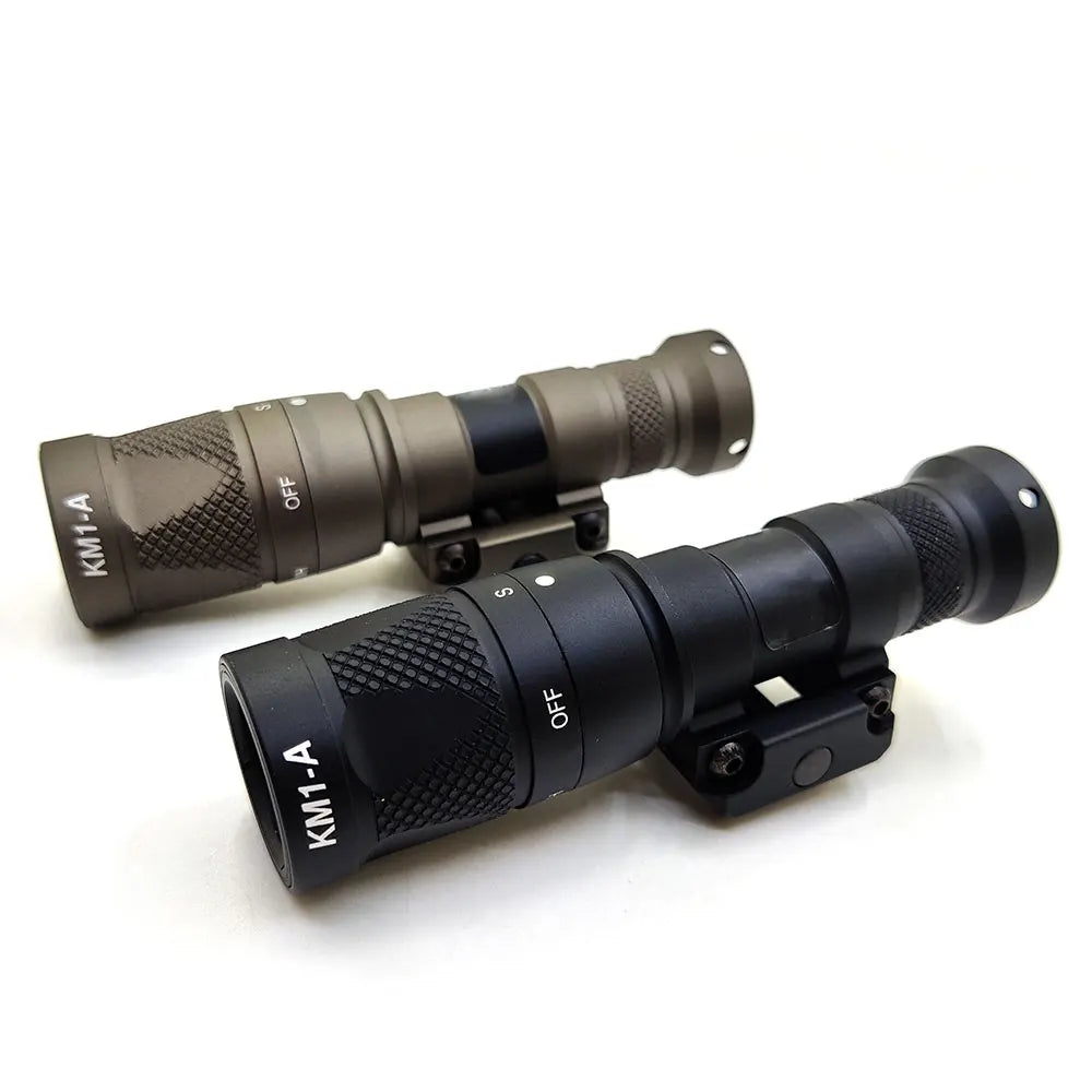 SOTAC GEAR Aluminum Black/Brown Hunting Flashlight M300V LED with Remote Pressure Switch Fit 20mm Rail