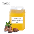 100% Pure Natural Organic Vegan Morocco Argan Oil 1L 2-IN-1 Formula Nourishing Hair Repair Silicone-Free for Skin Body Face Care