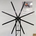 8 Blades 3d Hologram Projector Fan Hologram 42cm to 200cm Big Size Holographic Led Advertising Display Cloud Wifi App Control