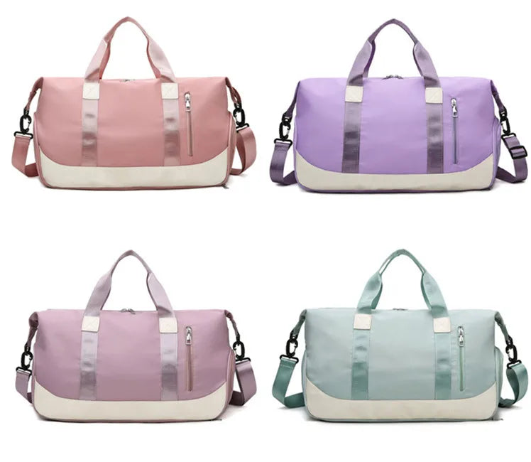 Wholesale Private Label Waterproof Quick Dry Yoga Sports Large Capacity Travel Luggage Duffel Bag