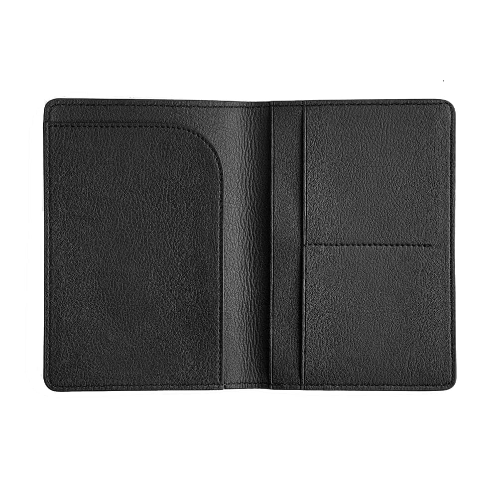 Wholesale Custom Logo RFID Blocking Fashion Handmade Genuine Leather Passport Holder Cover Luxury Travel Passport Wallet
