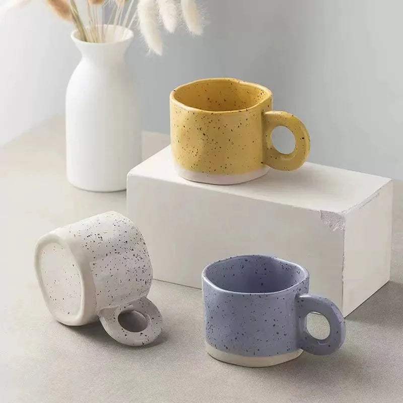 Splash Ink Ceramic Breakfast Cup